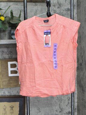 Splendid Women S Linen Blend Tunic Top 177097 Xs M Sz XS